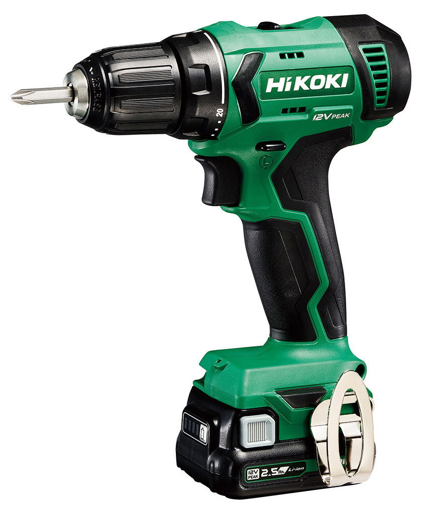 HiKoki DS12DAWFZ akkus fúró-csavarozó (2 x 2.5 Ah Li-ion akkuval, kofferben) termék fő termékképe