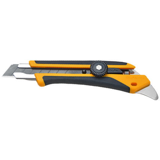 Olfa L-5 törhető pengéjű X Design vágókés csavaros pengerögzítővel, 18 mm termék fő termékképe