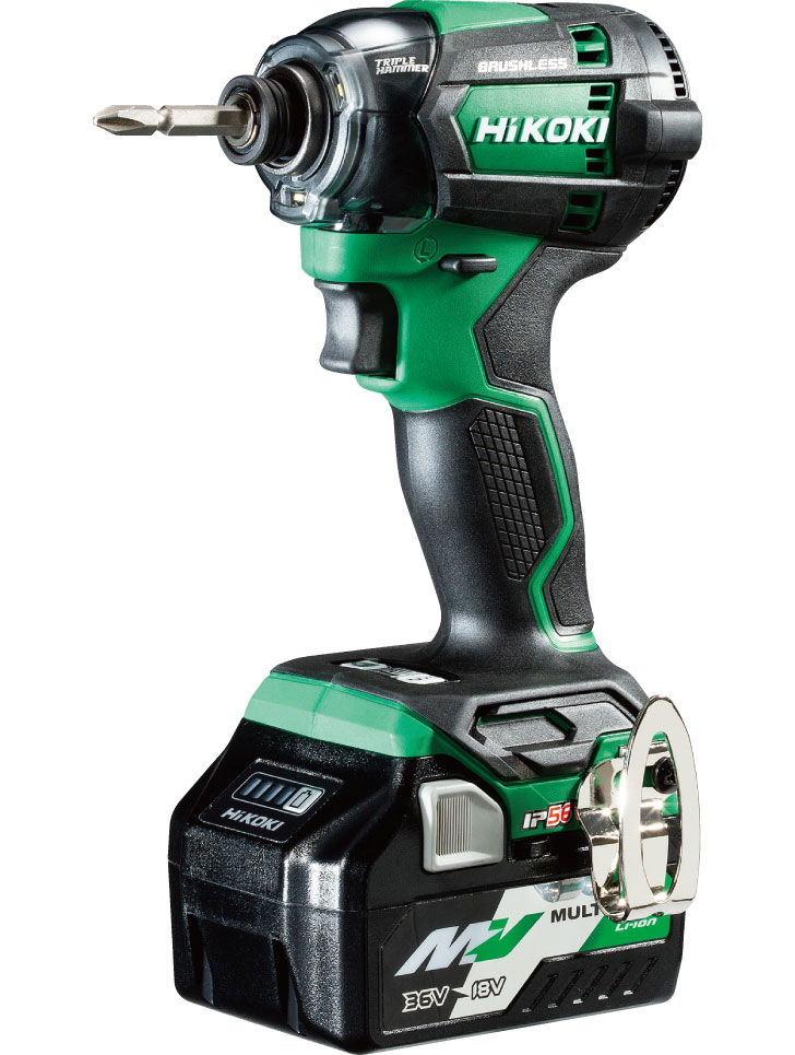 HiKoki WH18DC-WRZ akkus ütvecsavarozó (2 x BSL36A18 MULTI VOLT Li-ion akkuval) termék fő termékképe