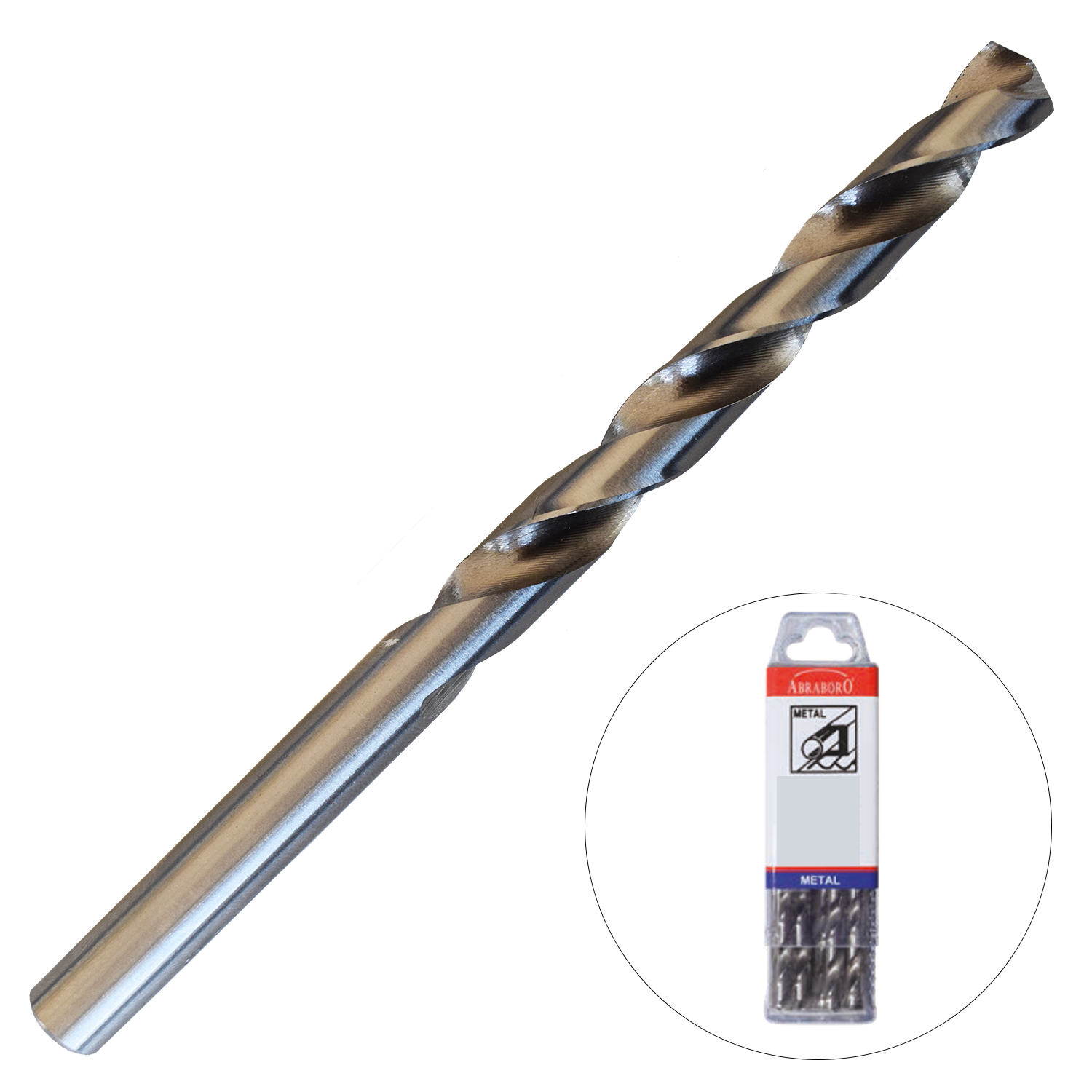 Abraboro 1.8 x 46 / 22 mm HSS-GS fémfúró X-Pack, 10 db/csomag termék fő termékképe