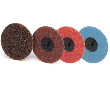 Abraboro Vlies csiszolókorong Quick-Lock befogással, Ø 75 mm, közepes (vörös) termék fő termékképe