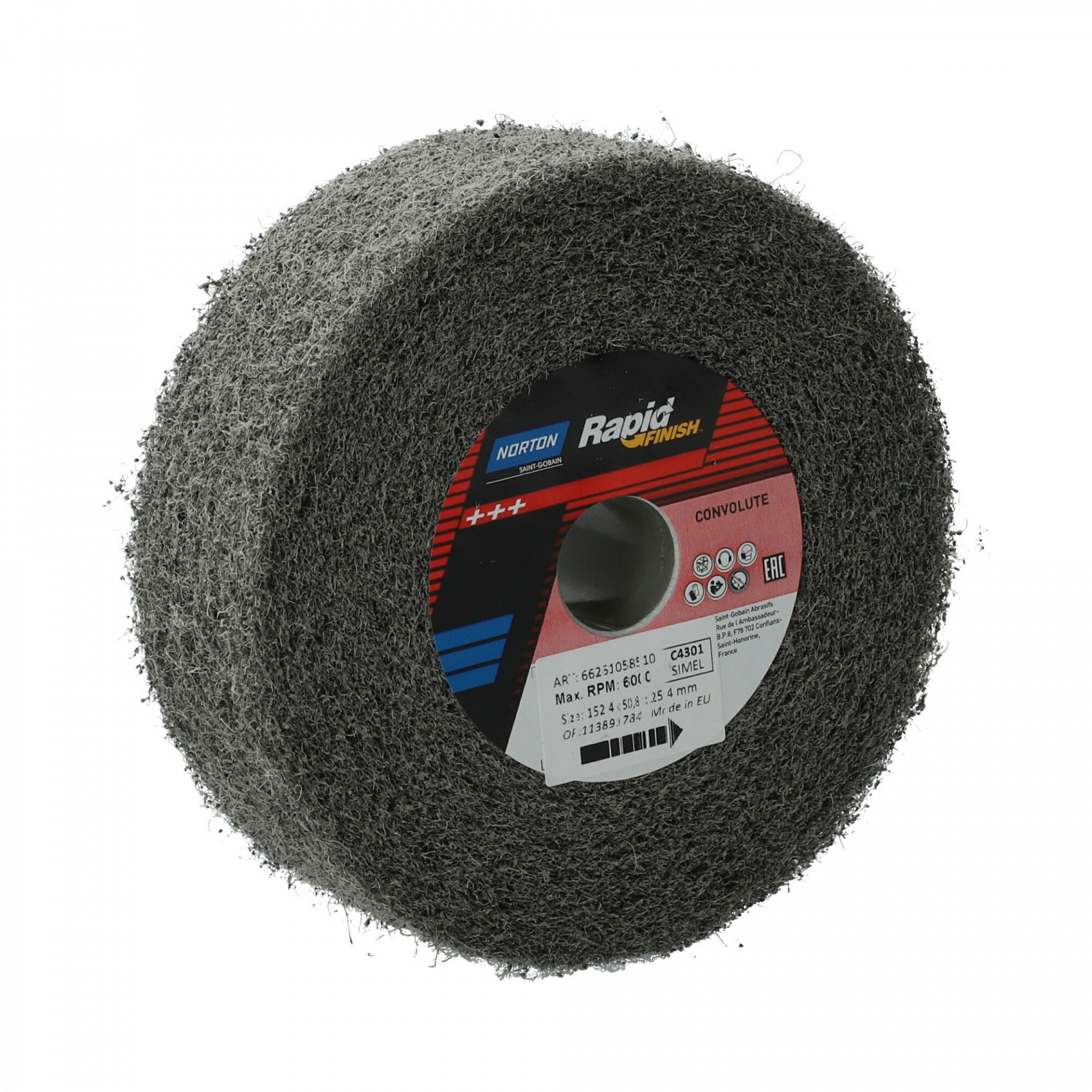 Beartex Rapid Finish DCS Open Mesh rost csiszolókorong 150x50x25mm Medium, 2 db/csomag termék fő termékképe