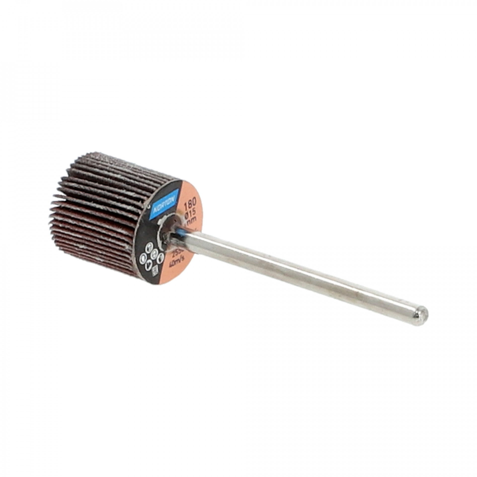 Norton BDX R207Plus csapos lamellás csiszolókorong 15x15x3mm P180, 10 db/csomag termék fő termékképe