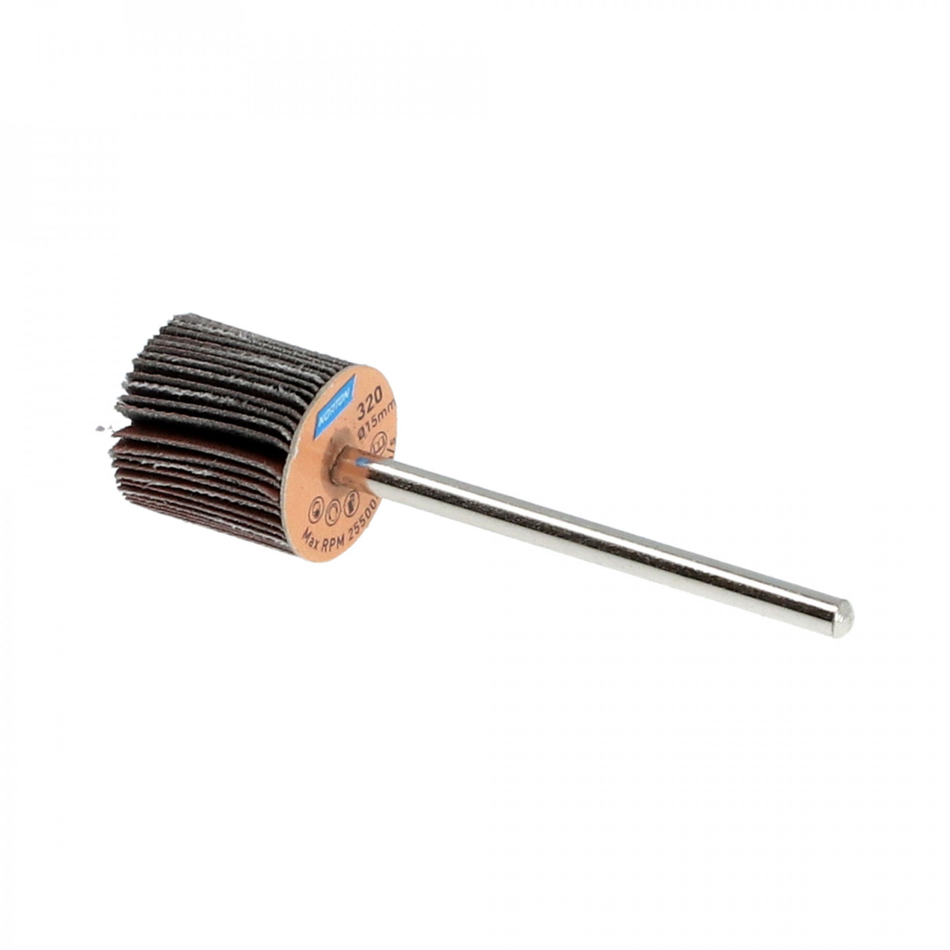 Norton BDX R207Plus csapos lamellás csiszolókorong 15x15x3mm P320, 10 db/csomag termék fő termékképe