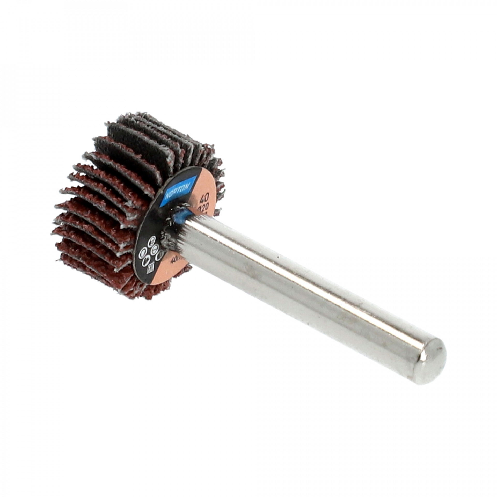 Norton Metal R207Plus csapos lamellás csiszolókorong Ø20x10x6mm P40, 10 db/csomag termék fő termékképe