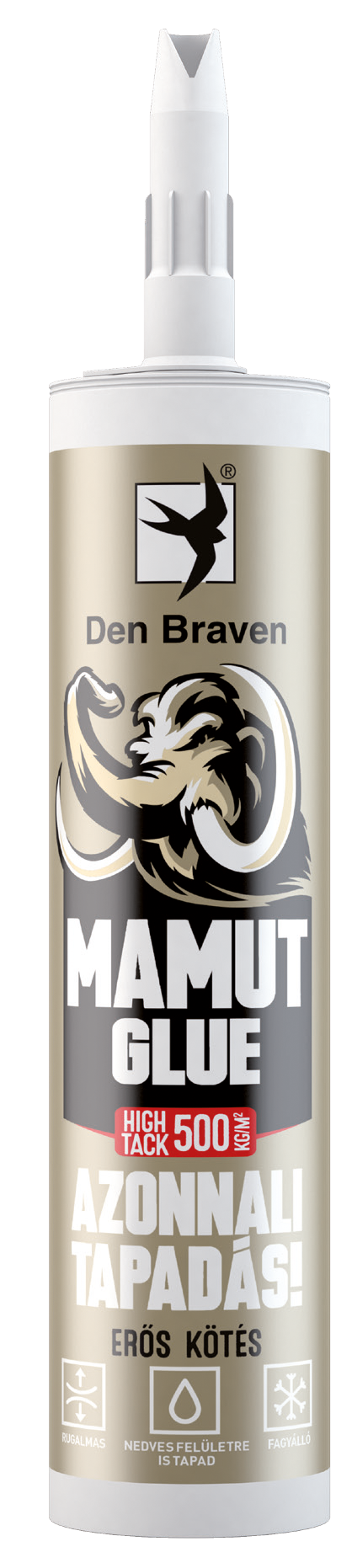 Den Braven MAMUT GLUE HIGH TACK ragasztó, szürke 290 ml termék fő termékképe