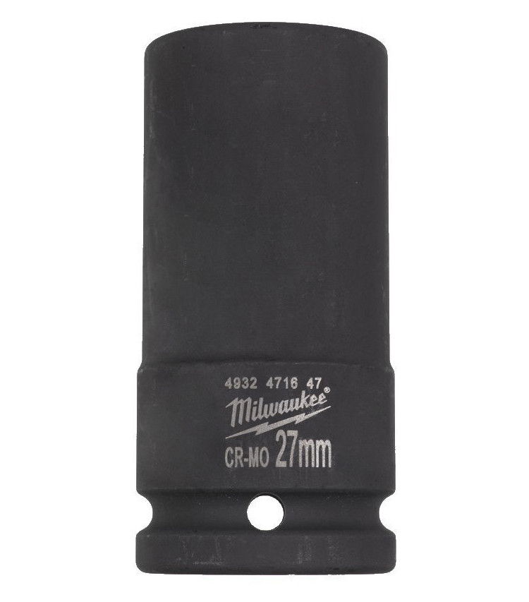 Milwaukee Shockwave Impact Duty™ 3/4"-os gépi dugókulcs fej, hosszú, 6-lapú, 27 mm termék fő termékképe