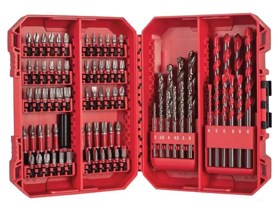 Milwaukee Shockwave Impact Duty™ fúrószár és bit készlet, 80 darabos termék fő termékképe