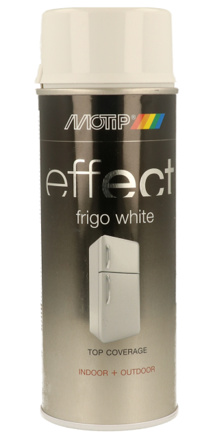 Motip DECO EFFECT hűtőszekrény zománc javító szintetikus festék spray, fehér, 400 ml termék fő termékképe