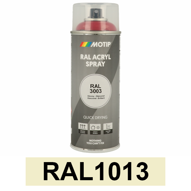 Motip Ipari festék spray, RAL1013, 400 ml termék fő termékképe
