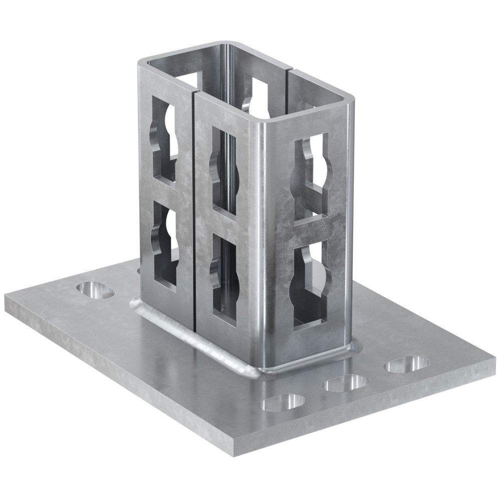 Fischer PSF 82 átmenőszerelésű nyerges tartóelem, 5 db/csomag termék fő termékképe